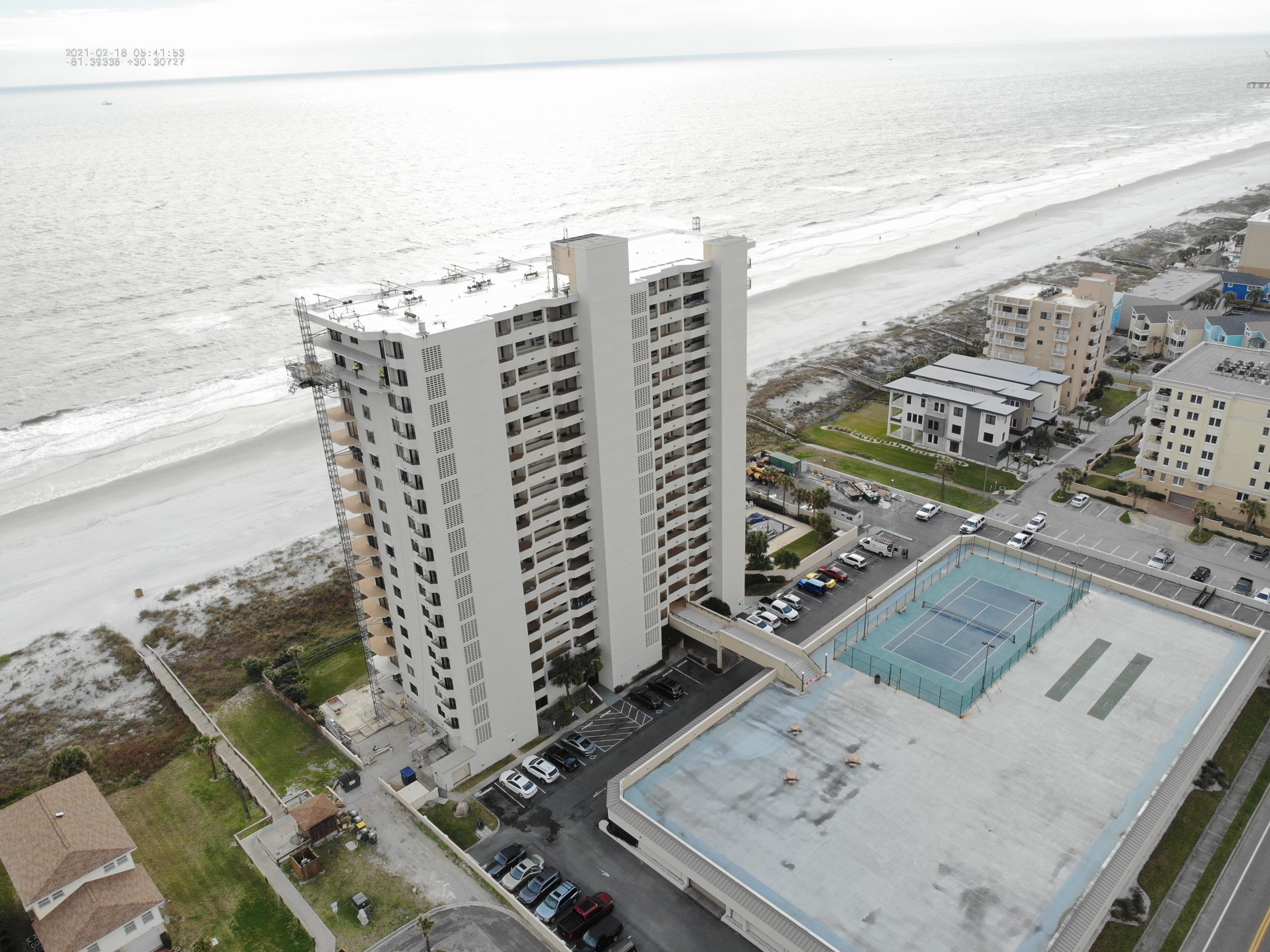 Pelican Point Condos Balcony Shoring