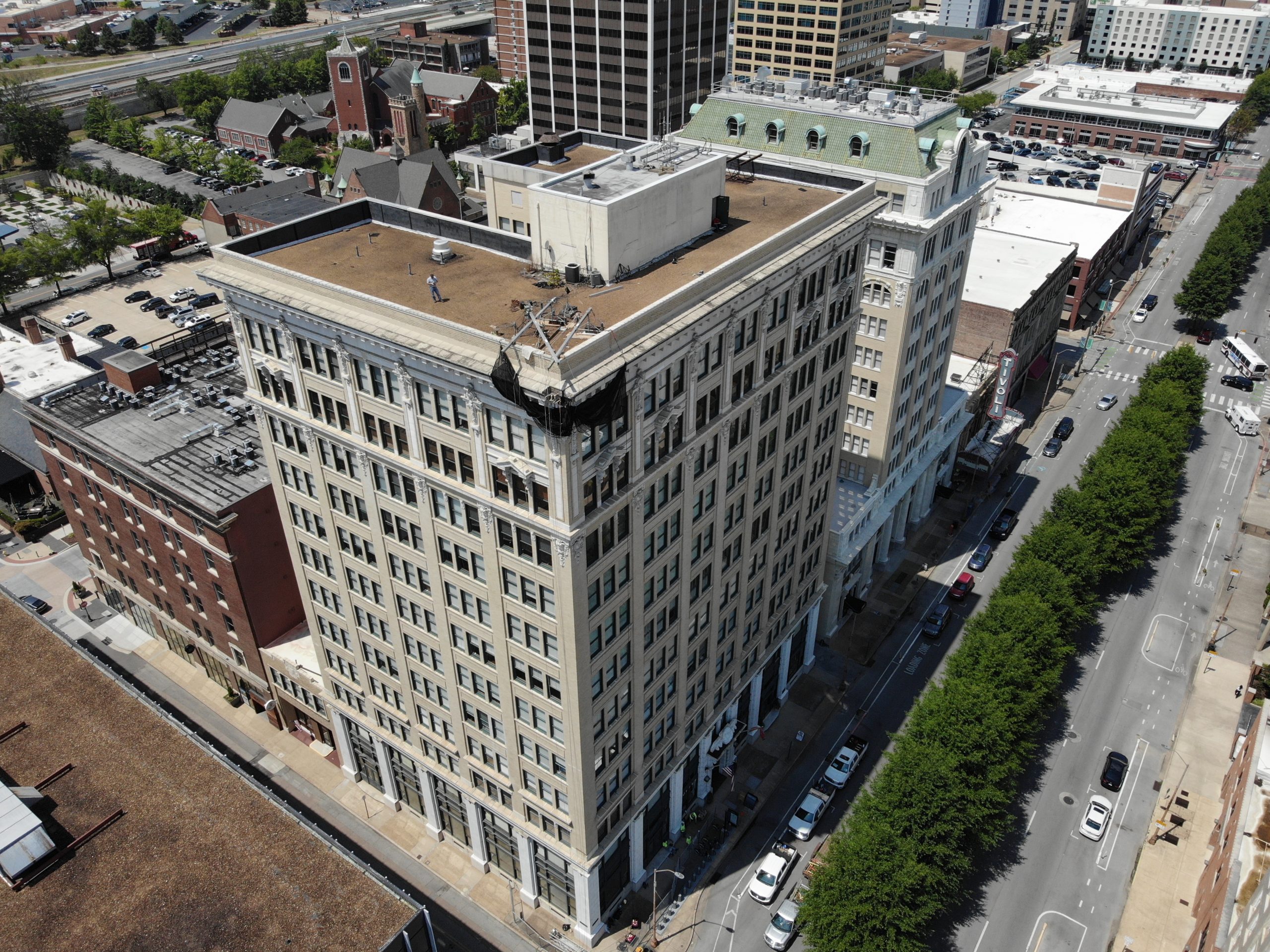 James Building Facade Restoration Cornice