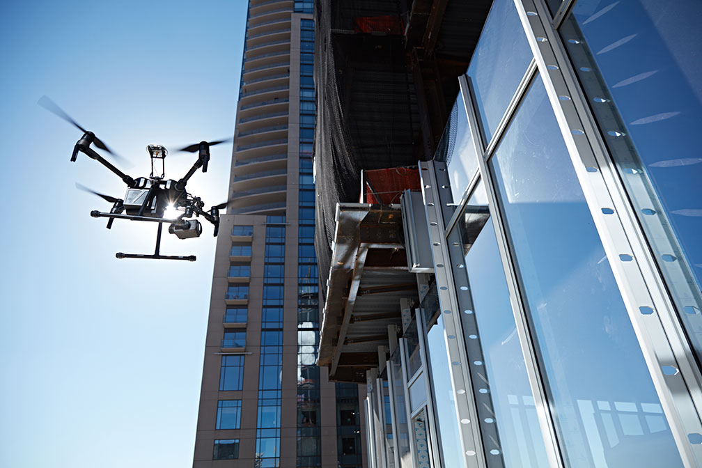 Drone Technology in Façade Inspection
