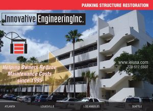 Innovative Engineering has more than 20 years experience in parking garage restoration.