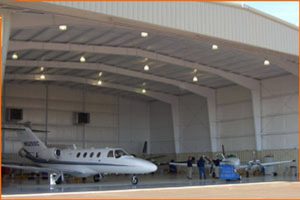 Lee Gilmer Memorial Airport, Hangar Design