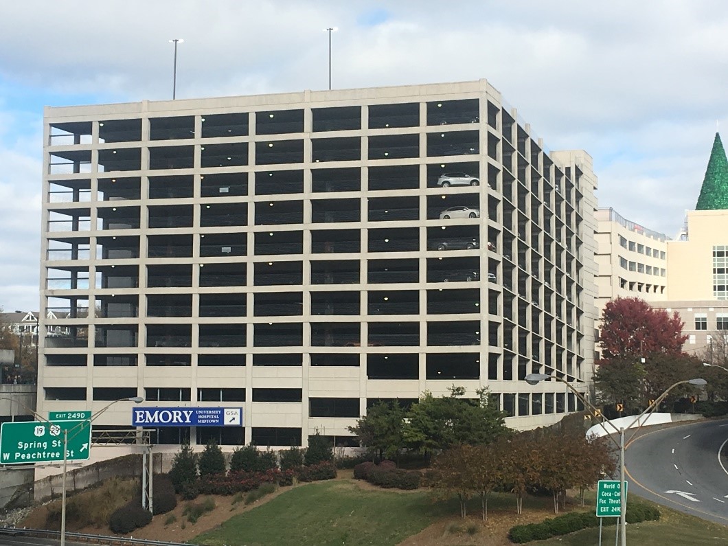 Pine Street Parking Structure, Atlanta, GA Pine Steet Parking Structure Inspection